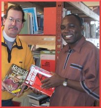 The Rev Dr Paul Elliott and Dr. Dickson Chilongani