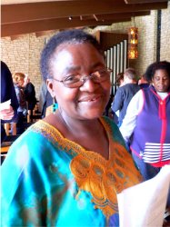 Mildred at the chapel